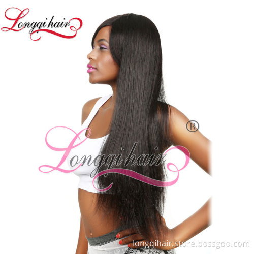Factory Top Quality Silky Straight Brazilian Virgin Human Hair Weaving